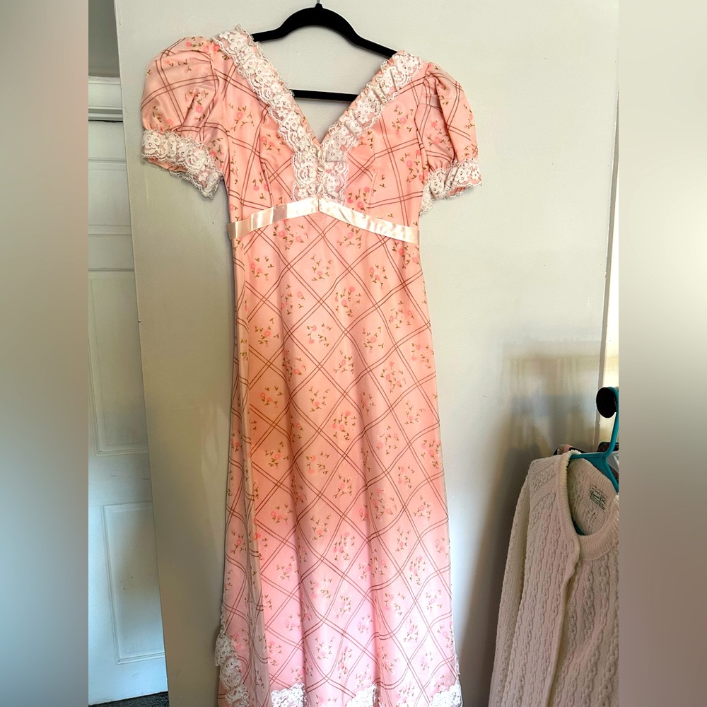 Vintage pink dress